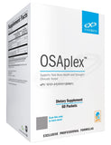 XYMOGEN OSAplex envase-frente muestra presentación de 60 sobres para soporte óseo.