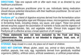 XYMOGEN PanXyme pH, gráfico de digestión pancreática para la asimilación de nutrientes.