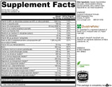 Xymogen Prenatal Essentials, etiqueta frontal, información clara para elegir vitaminas prenatales.