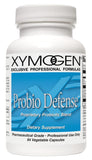 Probio Defense de XYMOGEN: cápsulas diarias para equilibrio intestinal y bienestar general.