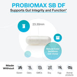 XYMOGEN ProbioMax Sb 35B: caja exterior para compra informada y protección.