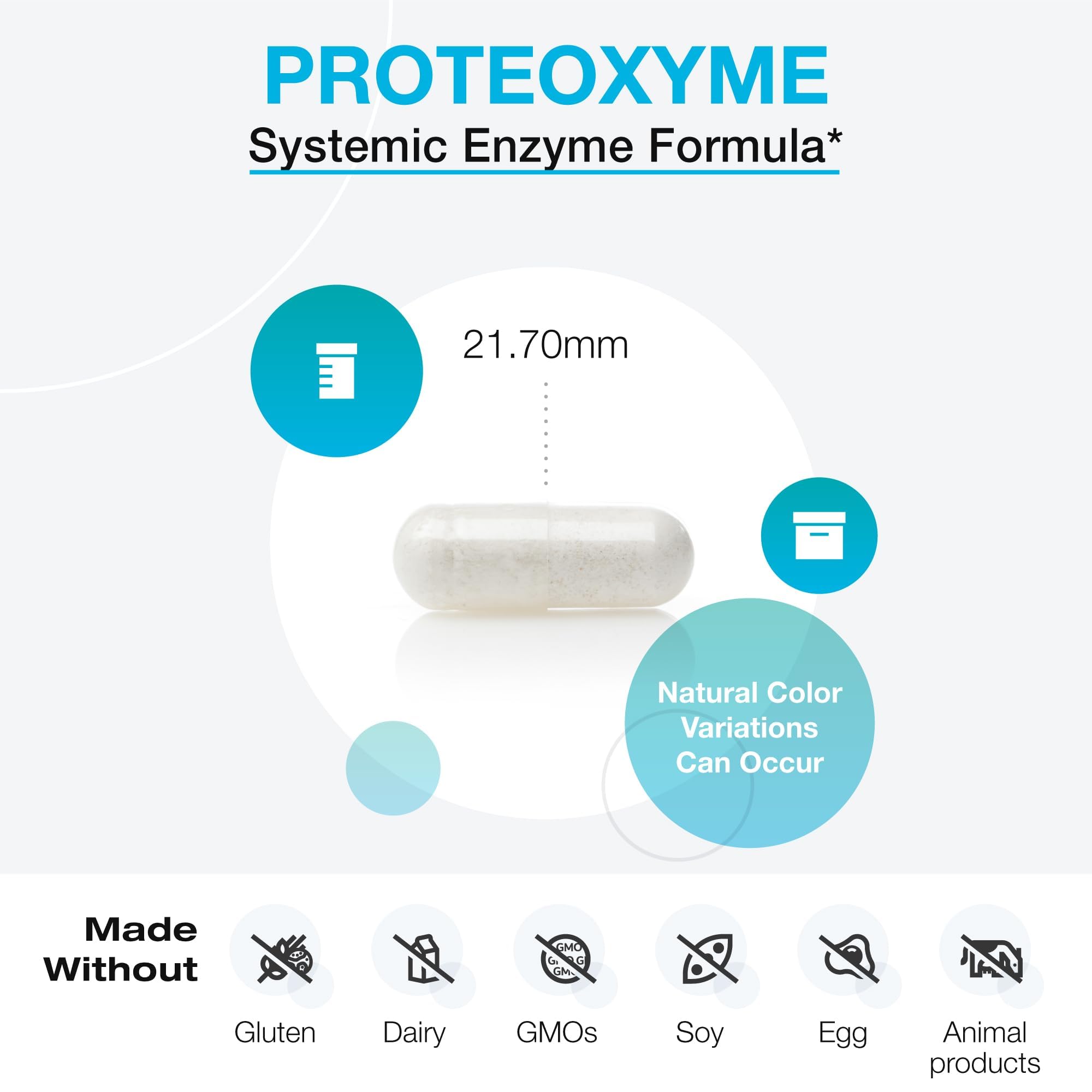ProteoXyme con serrapeptasa para apoyar la movilidad y la comodidad diaria
