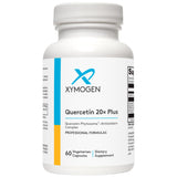 Botella de XYMOGEN Quercetina 20× Plus para apoyo inmunitario diario