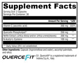Formato de dosis diaria de XYMOGEN Quercetina 20× Plus