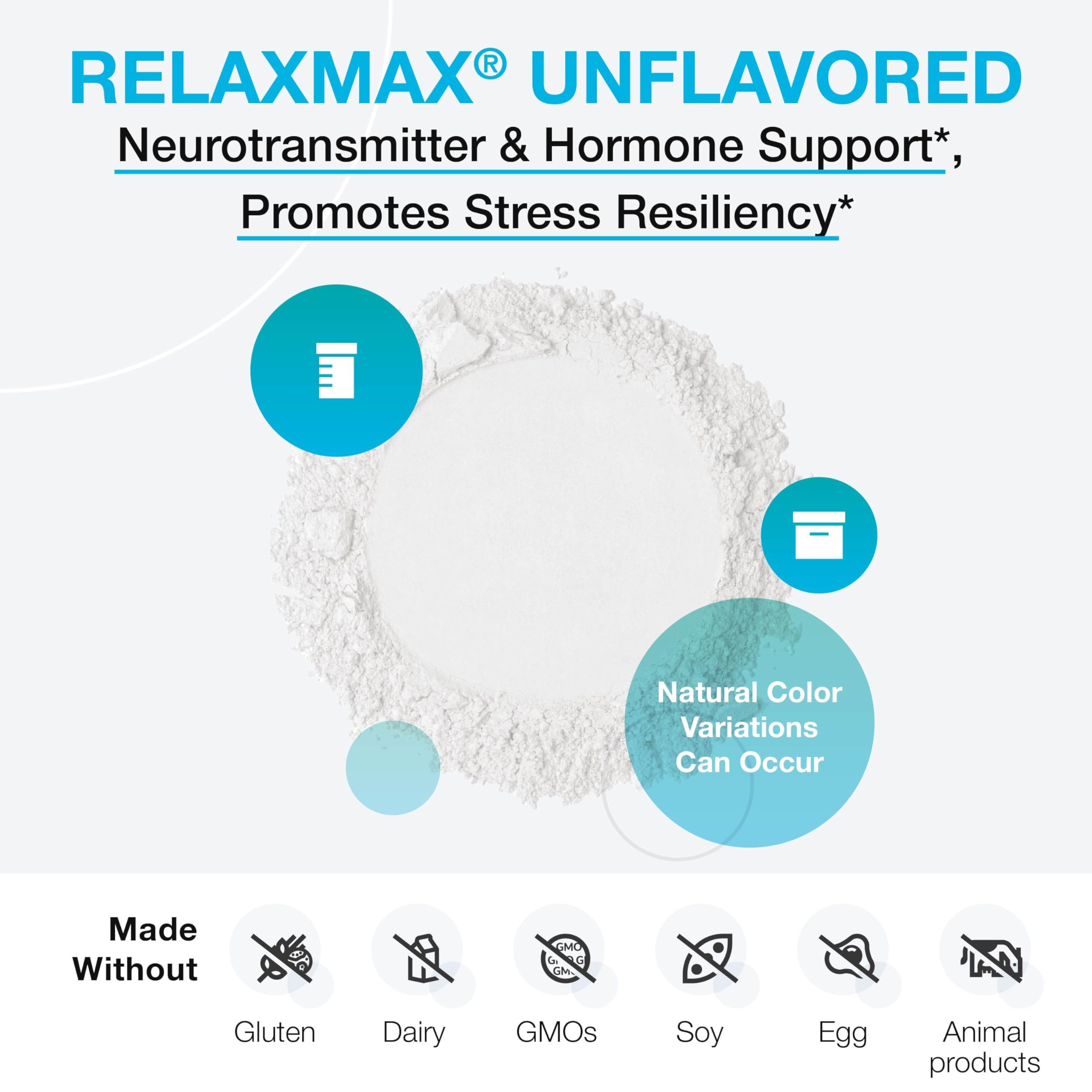 Vaso con RelaxMax, bebida calmante para momentos de descanso