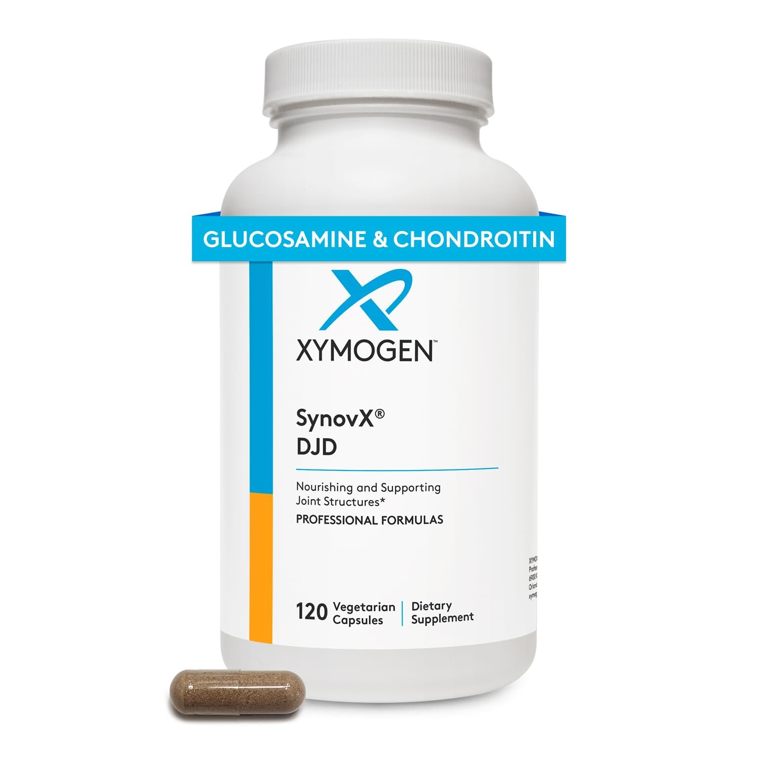 XYMOGEN SynovX DJD - botella frontal para soporte articular diario