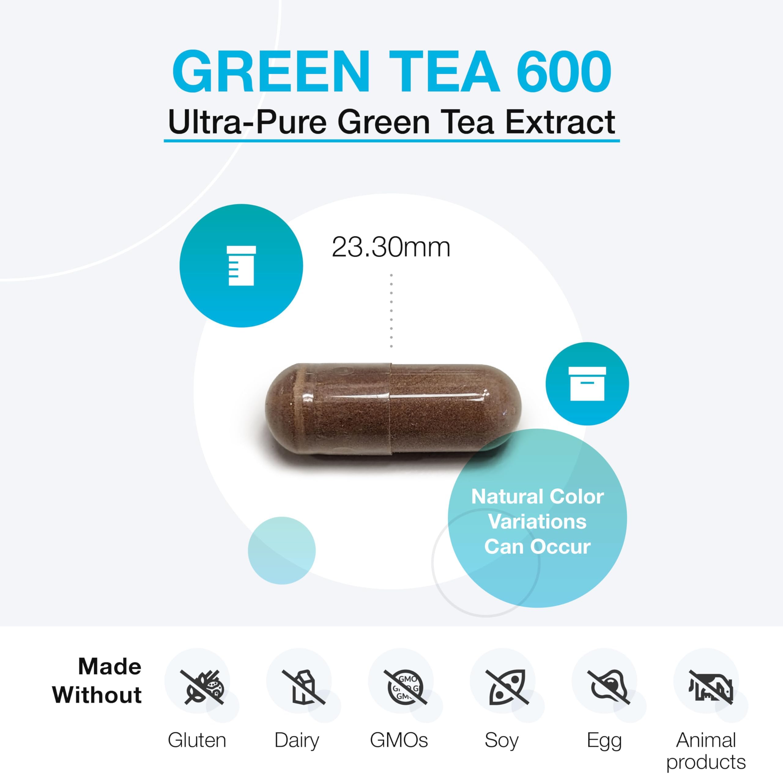 Empaque frontal de XYMOGEN Té Verde 600 muestra la dosis y beneficios