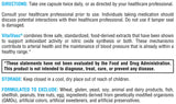 Rutinosido en VitalVasc como componente antioxidante y arterial