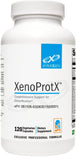 Xymogen XenoProtX botella vista con dosis para detox suave