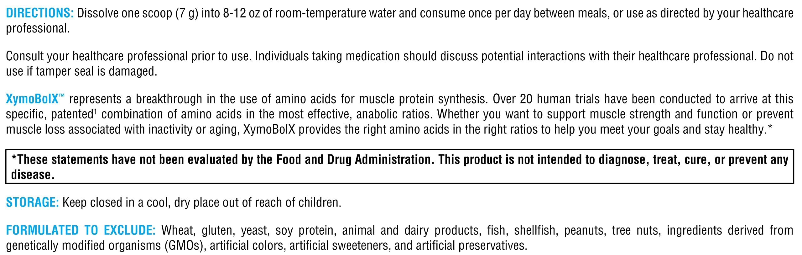 XYMOGEN XymoBolX aroma cítrico al mezclar proporciona sabor fresco