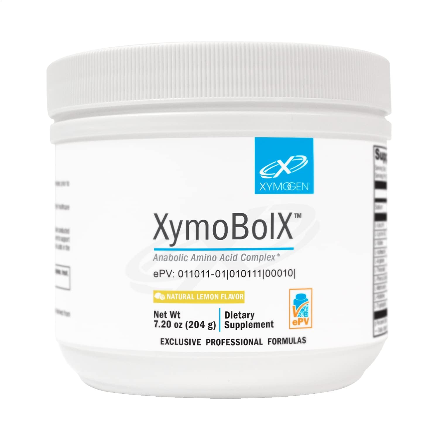XYMOGEN XymoBolX polvo de aminoácidos con sabor limón para recuperación muscular