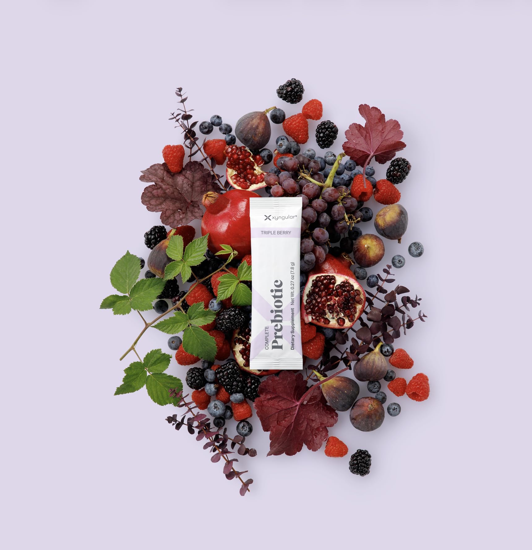 Xyngular Complete Prebiotic, polvo para disolver en agua, fácil de mezclar.
