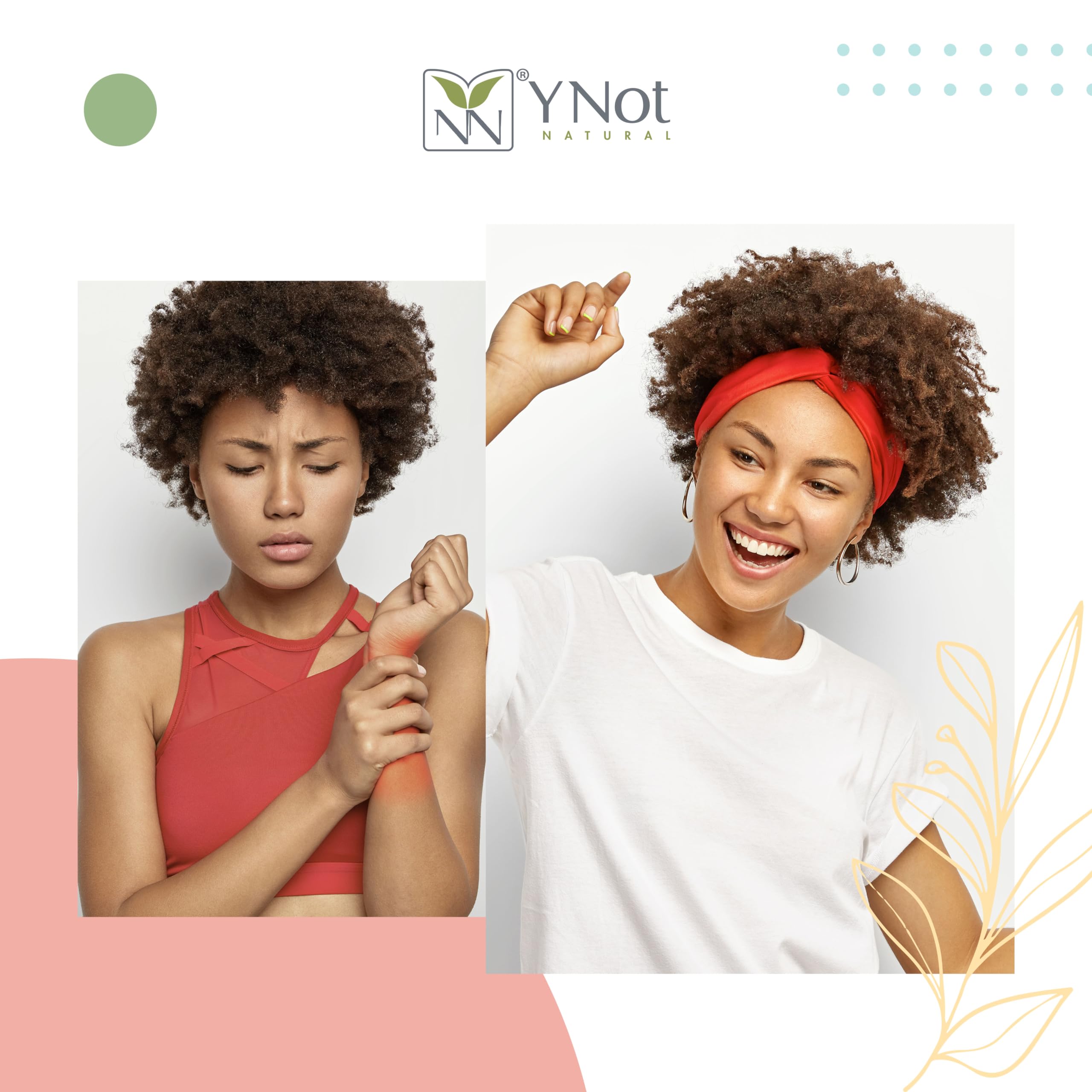 Apoyo para cabello y piel con aceite de emú de Y-Not Natural.