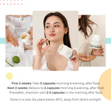Y Not Natural Emu Oil Capsules: frasco que conserva la pureza para uso continuo.