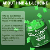 Yaaharo gominolas HMB-Leucina, botella de dosis para consumo diario conveniente.