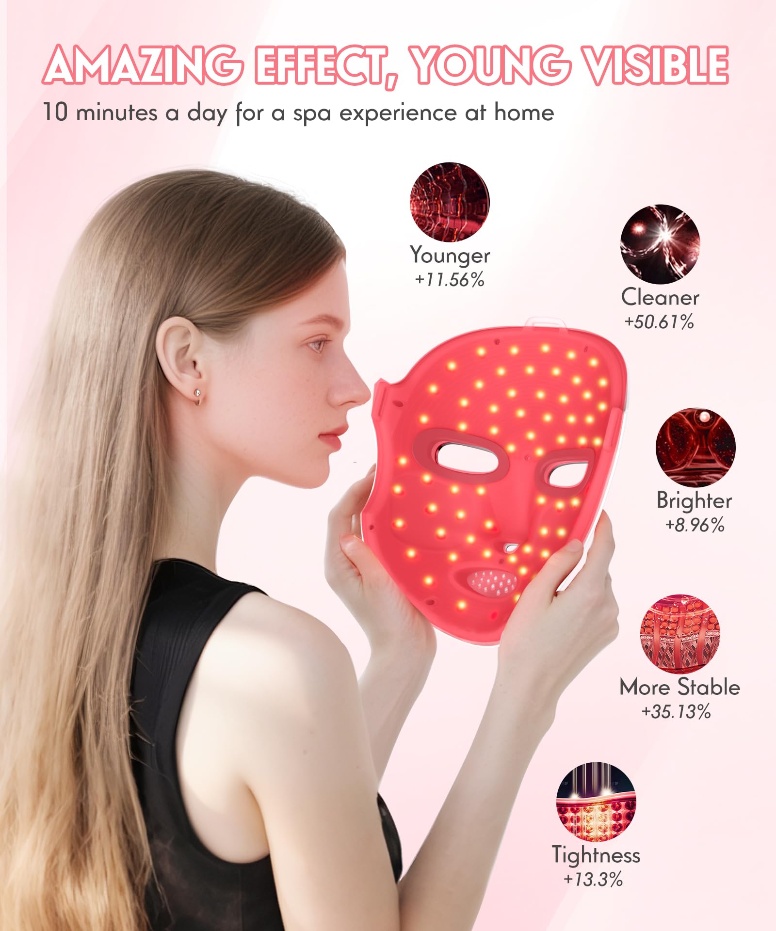 Diseño ergonómico Yahi con ajuste cómodo para sesiones prolongadas.