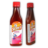 Yahve Emulsión de bacalao sabor cereza, etiqueta nutricional clara para familias