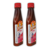 Yahve Emulsión hígado de bacalao sabor cereza, botella 180 ml, apoyo vitamínico diario