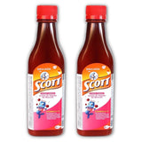 Yahve Emulsión hígado de bacalao sabor cereza, pack 2, apoyo diario para niños