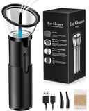  Yakbio limpiador auricular eléctrico en uso para una higiene segura y rápida.