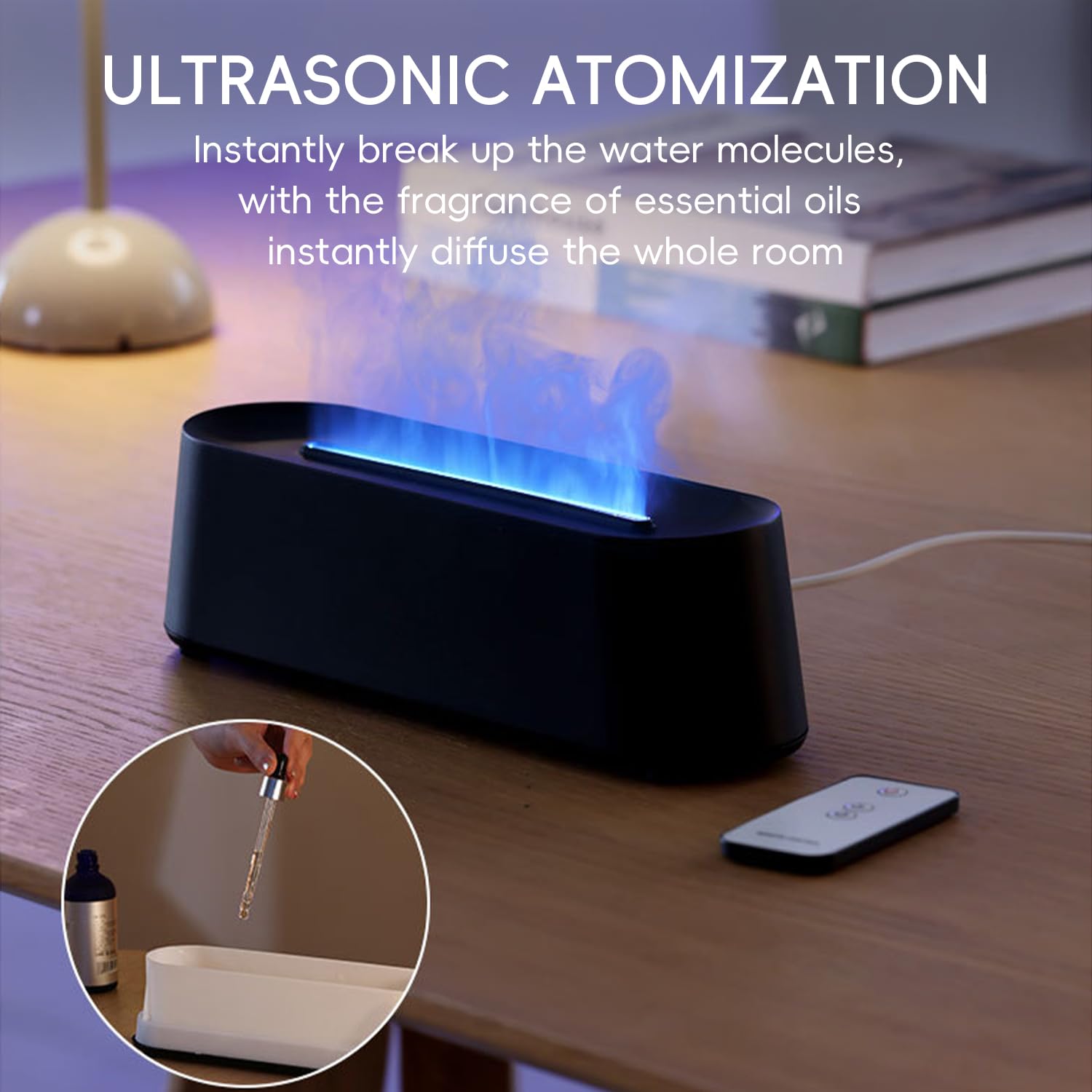 Yaledi difusor ultrasónico con funcionamiento silencioso para dormir