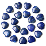 YATOJUZI corazon lapislazuli pulido para meditacion y equilibrio emocional