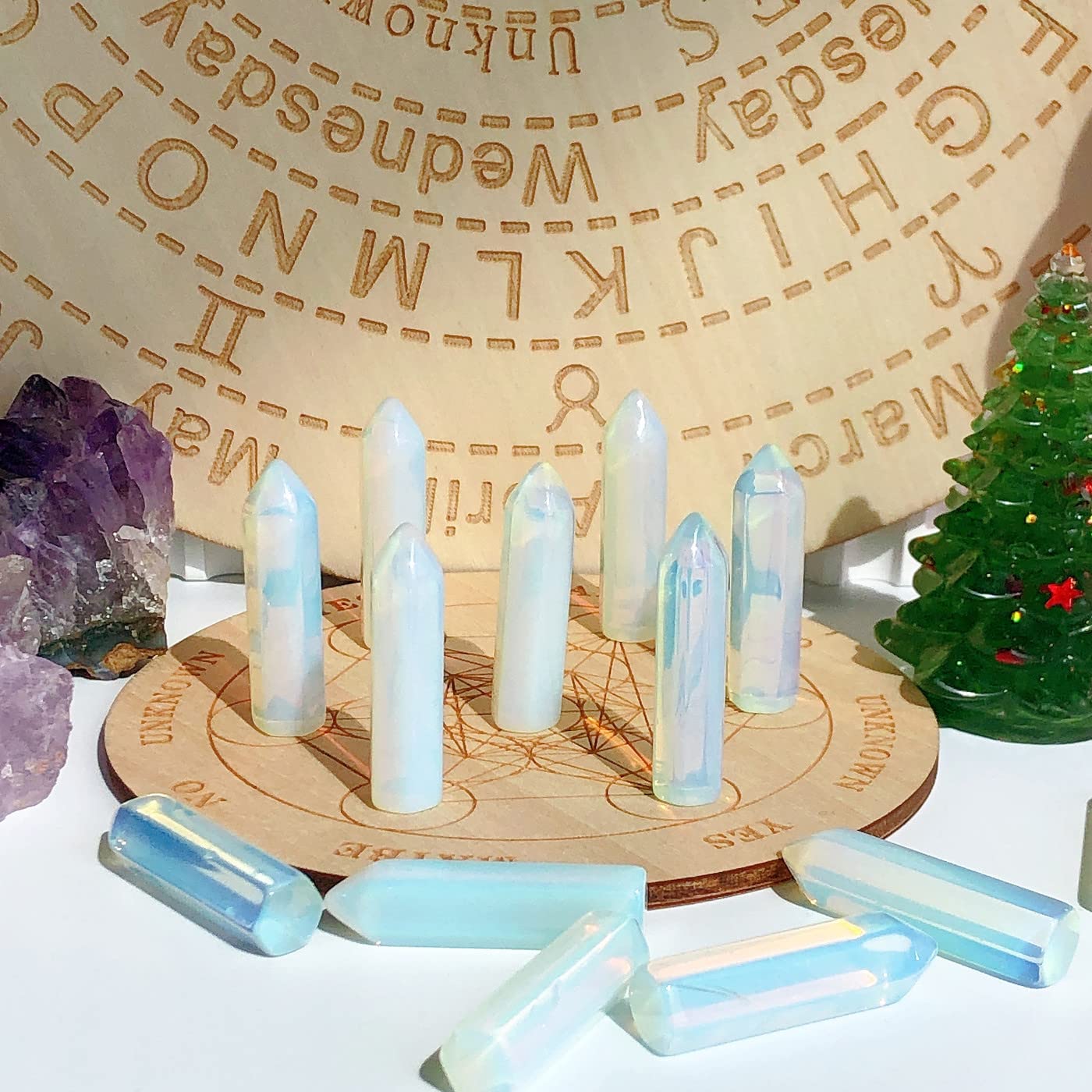 Cristales pulidos de YATOJUZI para reiki y balance energético