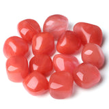 YATOJUZI cuarzo cereza, piedras pulidas para equilibrio energético y meditación