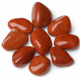 YATOJUZI jaspe rojo, piedras pulidas para relajación y enfoque.