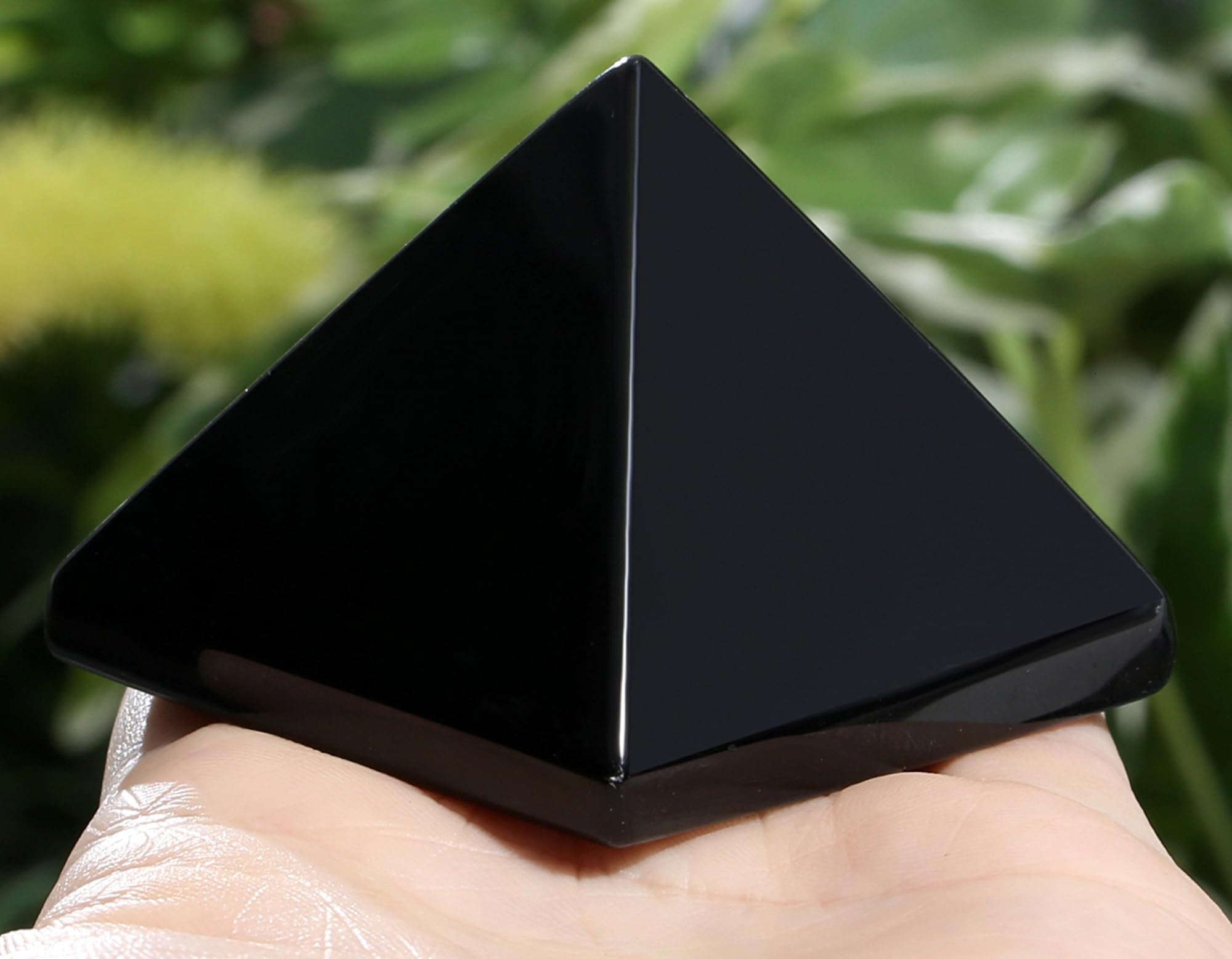 YATOJUZI obsidiana negra decoración para hogar que genera una atmósfera tranquila