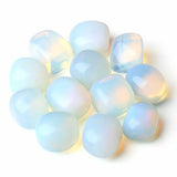 Piedras de cristal opalo pulidas de YATOJUZI para relajación y enfoque.