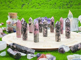 Piedras rhodochrosita pulidas de YATOJUZI para práctica de bienestar
