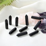 YATOJUZI puntas hexagonales de obsidiana para bloqueo emocional y protección