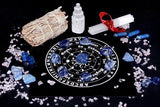 Piedras de sodalita azul de YATOJUZI con energía positiva para espacios.