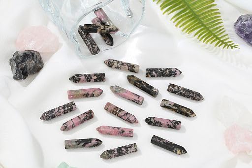 Varita de cristal hexagonal YATOJUZI para canalizar energía y claridad