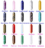 Yatojuzi varita con cristales de obsidiana para protección y claridad