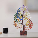 Yatskia arbol chakras aventurina amarilla para optimismo y prosperidad