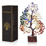 Yatskia arbol chakras jaspe rojo para armonizar energia en el hogar