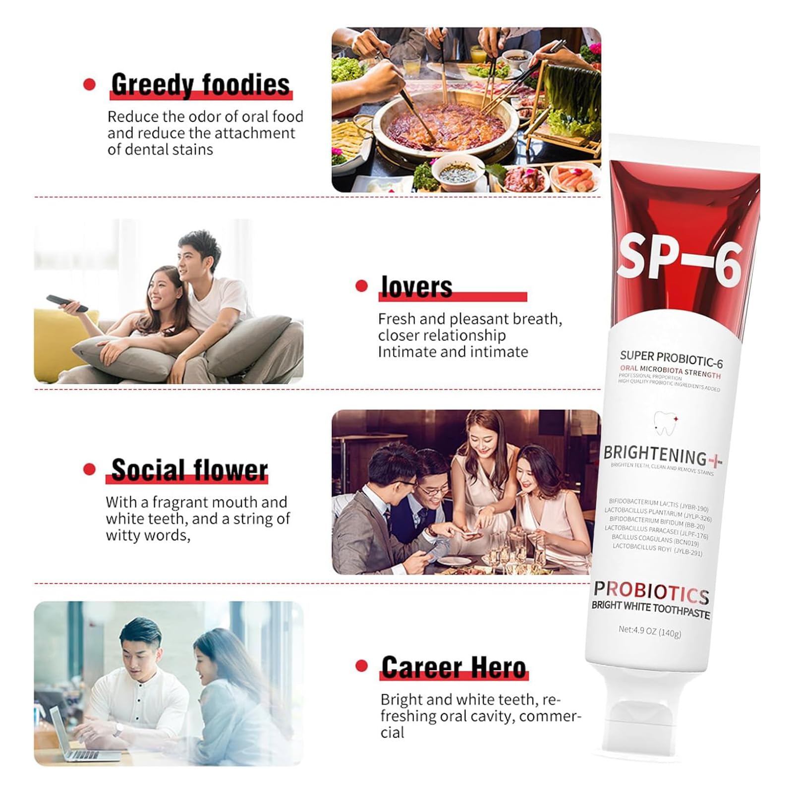 Uso diario con Yawlex hidroxiapatita, sonrisa fresca.