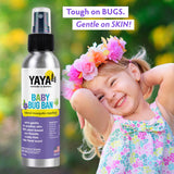 Aceites esenciales de geranio en Baby Bug Ban para aroma natural