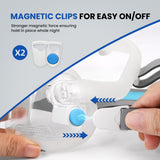 YBWM correa de cabeza AirFit F30i con clips facilita ponerte y quitarte la máscara.