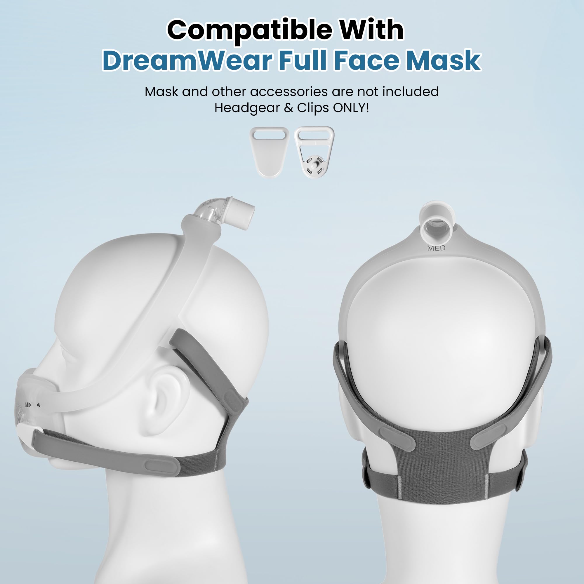 Detalle de material suave de DreamWear YBWM para mayor comodidad.