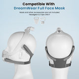 Detalle de material suave de DreamWear YBWM para mayor comodidad.
