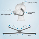 Montaje rápido con clips magnéticos DreamWear de YBWM para cambios simples.