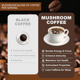 YEGE Café hongo reishi para relajación y equilibrio.