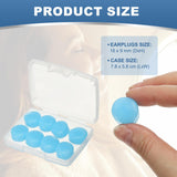 Tapones YELARXI para natación impermeables protegen el oído.