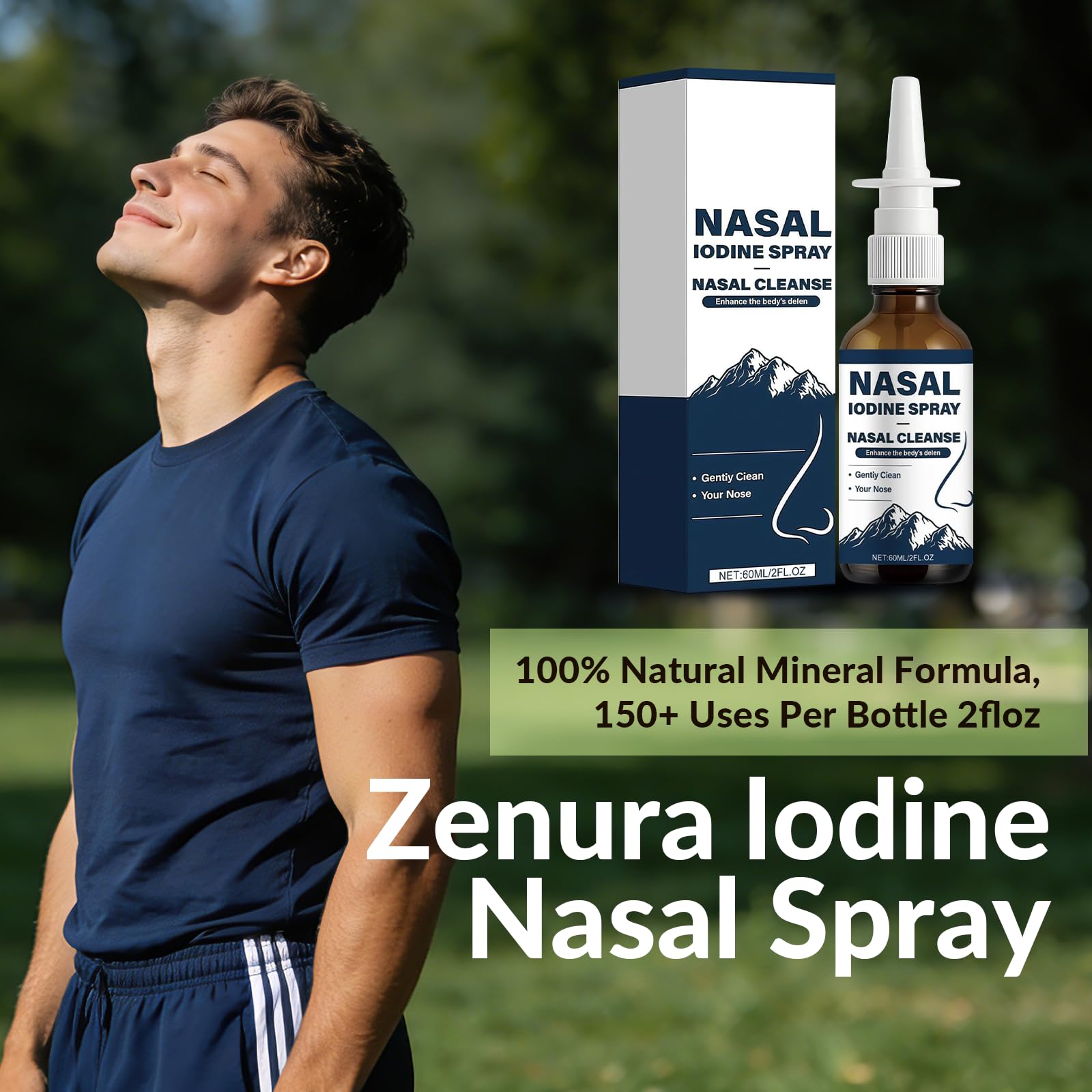 Yeonmi aerosol nasal cómodo para cuidado nasal cotidiano sin enjuague