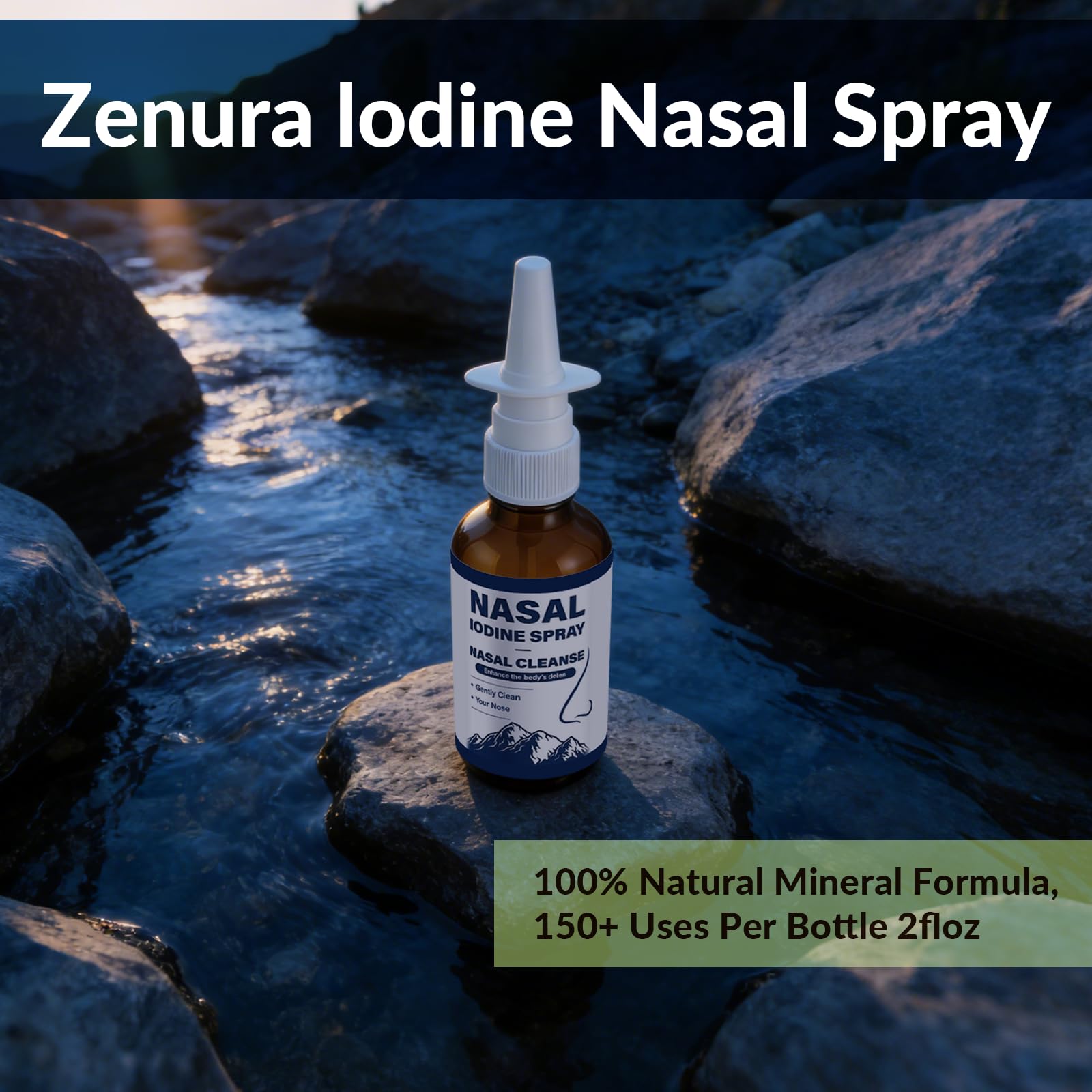 Yeonmi aerosol nasal libre de químicos agresivos para higiene diaria