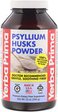 Yerba Prima Polvo de Psilio en botella, fibra natural para soporte digestivo suave.