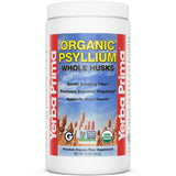 Yerba Prima psyllium cáscaras enteras, envase de 12 oz para regularidad suave